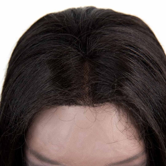 24" Black Wavy Lace Front Wig | BELLA - Picture 5 of 7